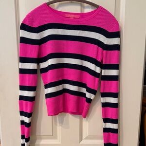Lilly Pulitzer striped sweater size medium